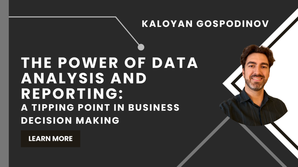 The Power of Data Analysis and Reporting