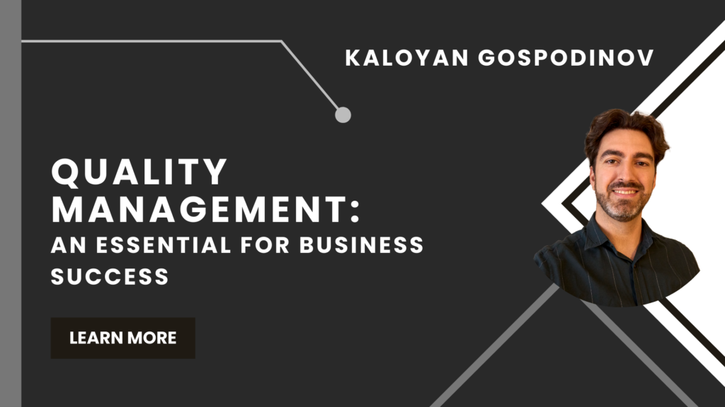 Quality Management Business Success