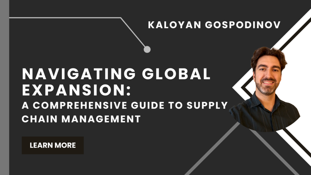 Global Expansion Supply Chain Management